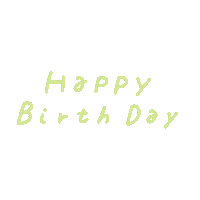 Happy Birthday Sticker