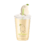 Mr Bean Slurp Sticker by Mr Bean Singapore