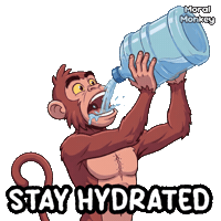 Stay Hydrated Drink Water Sticker by VeeFriends