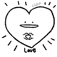 Heart Love Sticker