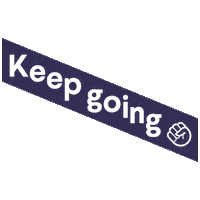 Stay Strong Just Do It Sticker by Curology