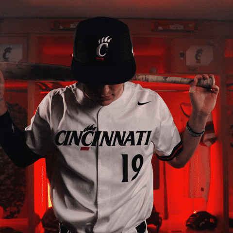 College Baseball Uc GIF by Cincinnati Bearcats
