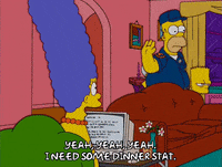 tired homer simpson GIF