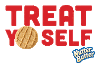 Nutterbutter snack cookie peanut butter treat yourself Sticker