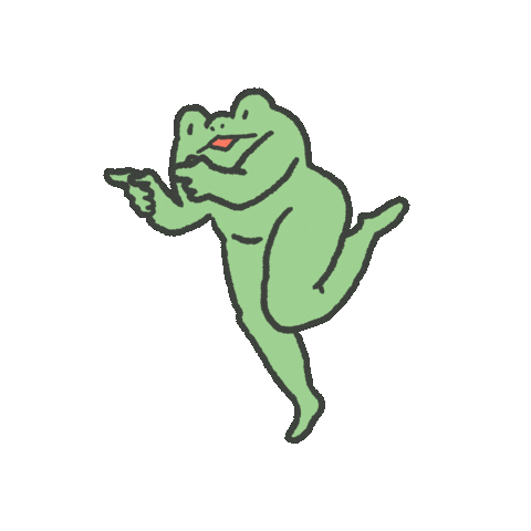 nousan giphyupload frog check これ Sticker