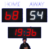 54 Away Sticker