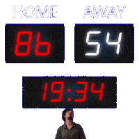 54 Away Sticker
