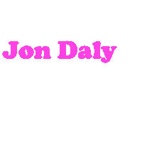 Jon Daly Sticker