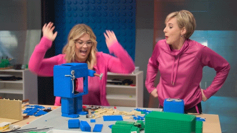 Lego Hug GIF by Reality Club FOX