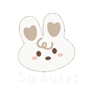Cute Bunny Sticker