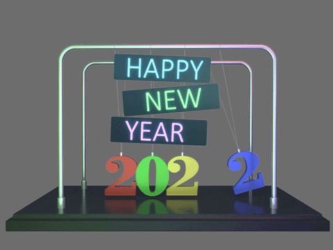 Excited Happy New Year GIF