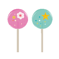 sugarpilots_denmark candy lollipop sugarpilots slikkepind Sticker