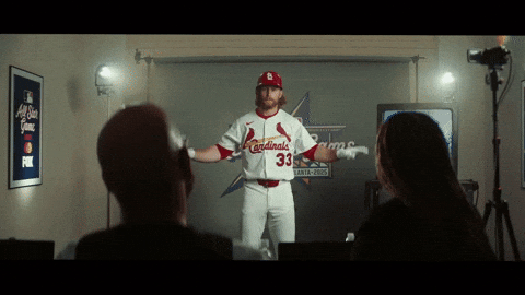 St Louis Cardinals Sport GIF by MLB