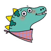 Dino Sticker