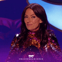 Davina Mccall GIF by The Masked Singer UK & The Masked Dancer UK