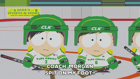 hockey argue GIF by South Park 