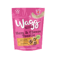 waggpetfood dog puppy pet training Sticker