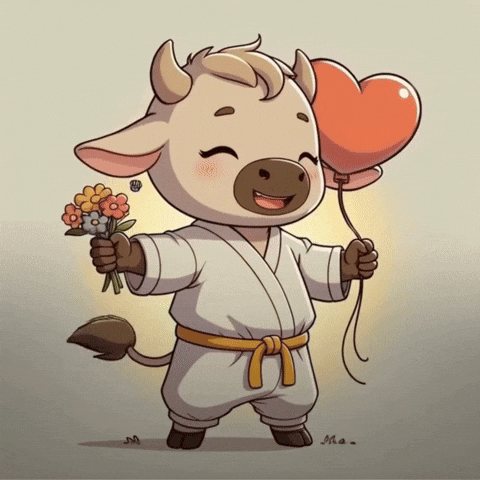 masterfurdinand heart flowers valentine master GIF