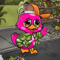 Screw It Walking Away GIF by Yucky Ducks