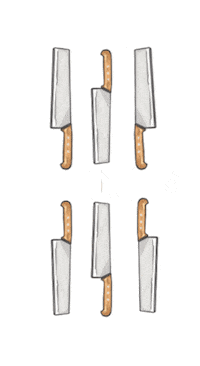 Boh_Edizioni 7 spade sette boh edizioni Sticker