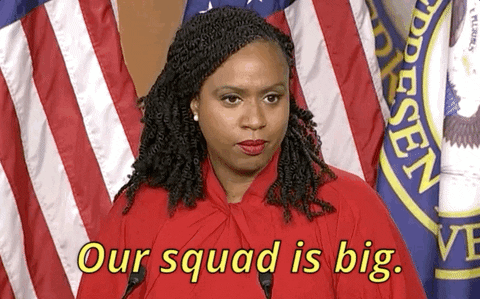Ayanna Pressley Squad GIF by GIPHY News