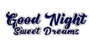 Good Night Love Sticker by OpticalArtInc.