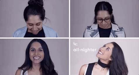 dermablend giphyupload party makeup girls GIF