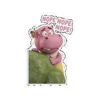 Shocked Oh No Sticker