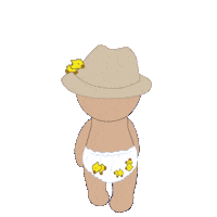 Teddy Bears Goodbye Sticker