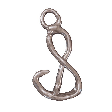 Letter Silver Sticker by Carol Civre