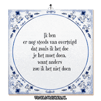 Nl Spreuk Sticker by Tegelspreuken.nl