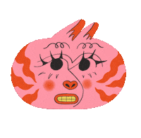 Cat Pink Sticker