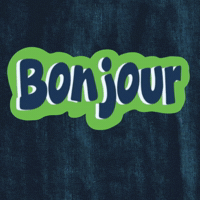 Good Morning Bonjour GIF
