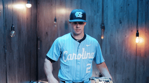 University Of North Carolina Baseball GIF by UNC Tar Heels