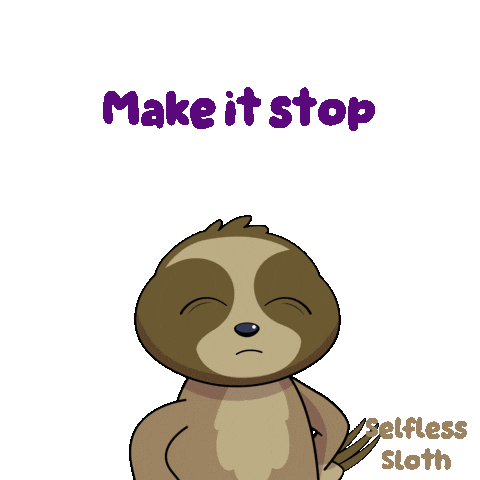 Stop It Sticker by VeeFriends