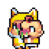 badkidgames love cat games hug Sticker
