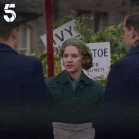Merry Christmas Eye Roll GIF by Channel5UK