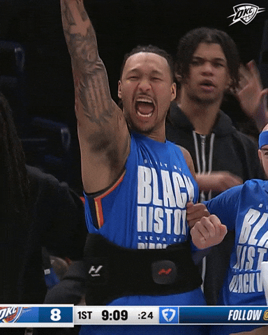 Lets Go Smile GIF by OKC Thunder