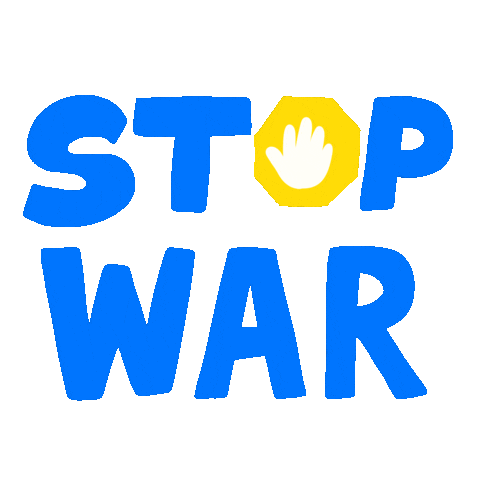 War Stop Sticker