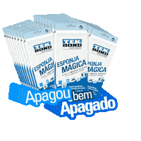 Tekbond_oficial magica esponja tek limpa Sticker