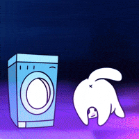 Laundry Day Waiting GIF by MESA My Emotional Support Animal
