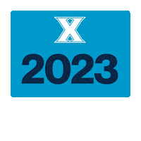 Graduation Letsgox Sticker by Xavier University