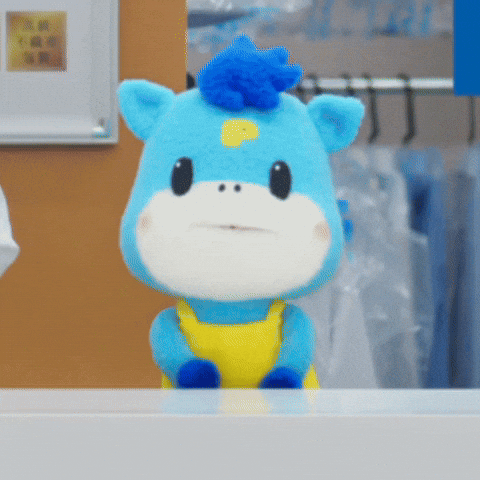 ponycleaning giphyupload かわいい 動物 ポニ太 GIF