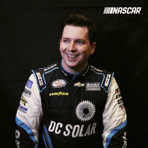 brennan poole nascar driver reactions GIF by NASCAR