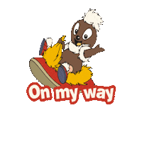 Unterwegs Sticker by SandmannUndFreunde