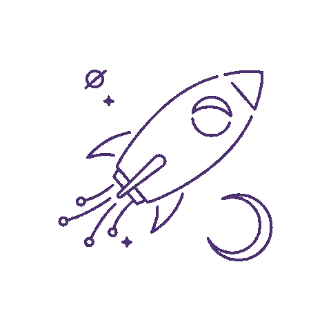 TECCompany giphyupload space internet fast Sticker