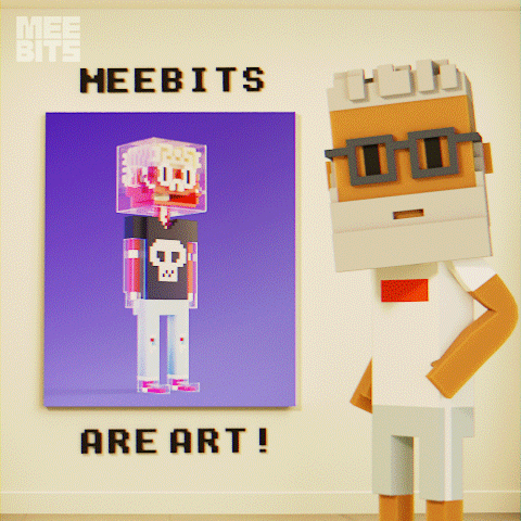 Art Crypto GIF by Meebits