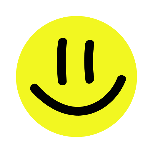 Happy Face Sticker