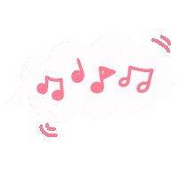 Pink Song Sticker