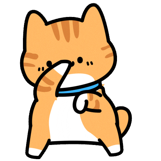Tabby Cat Dance Sticker by Lord Tofu Animation